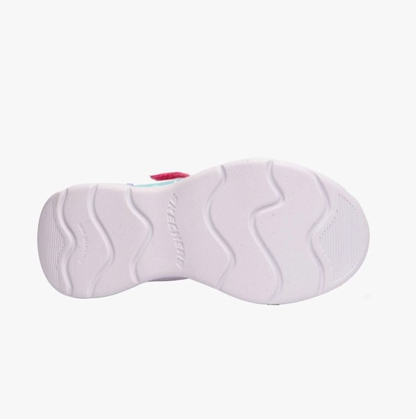 Skechers 302338L/PKMT WAVY BEAMS Girls Sport Pink/Multi