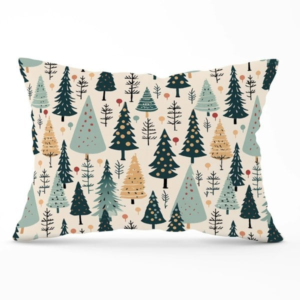 Warren Reed Boho Inspired Christmas Tree Pattern Cushions