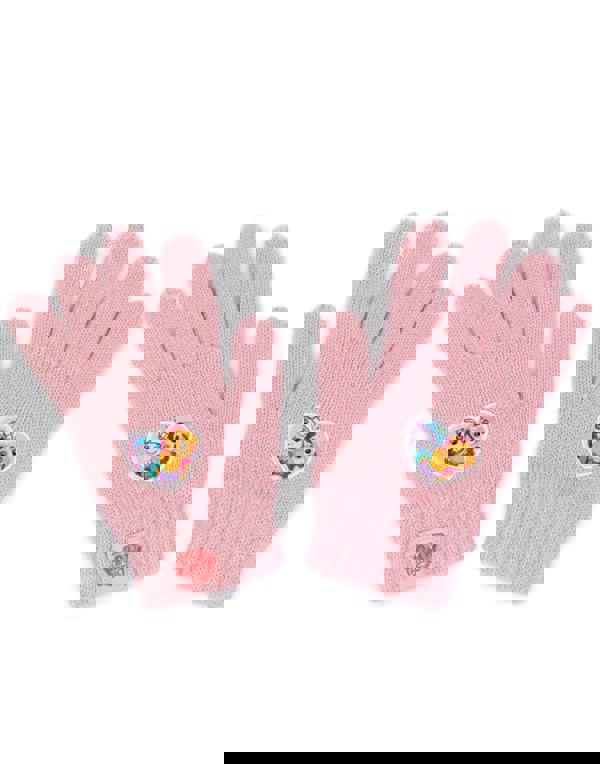 Paw Patrol Girls Pink Beanie and Scarf Set (One Size)