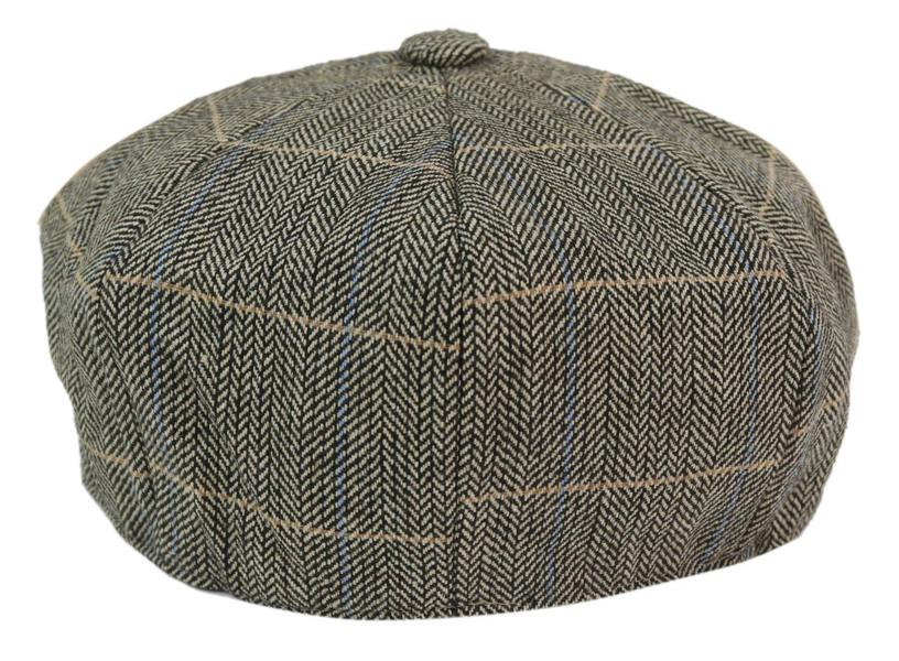 Infinity Leather Mens Peaky Blinders Herringbone Hat