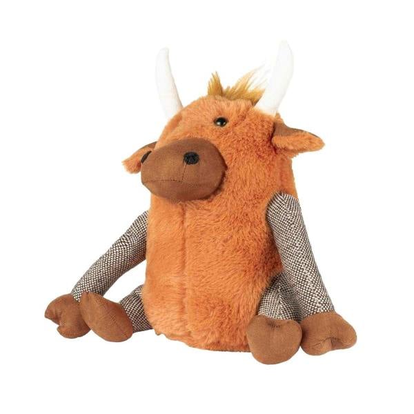 Furn Angus Highland Cow Door Stopper - Ginger