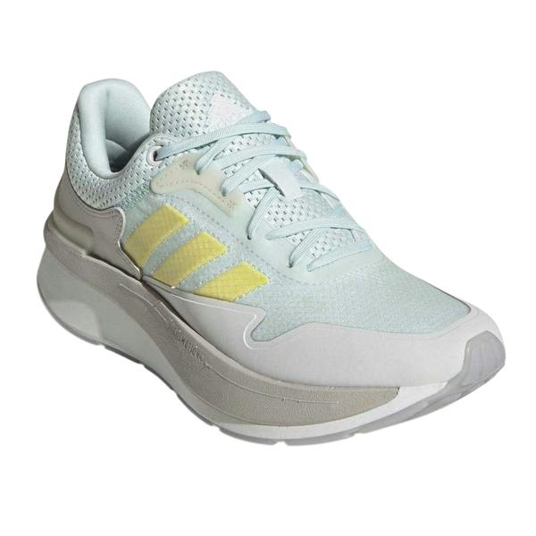 Adidas Womens/Ladies Znchill Lightmotion 3 Stripes Trainers - White/Blue - 