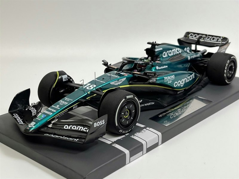 Minichamps Lance Stroll #18 Aston Martin F1 Team AMR23 2023 1:18 Scale 117230118