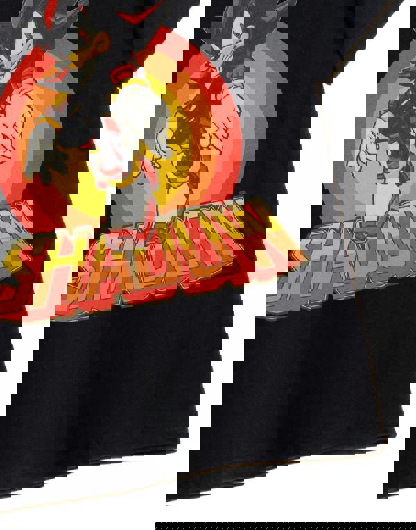 Sonic the Hedgehog Boys Black Shadow Rings Short Sleeved T-Shirt