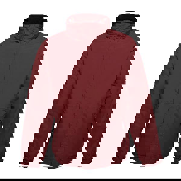 Regatta Mens Dover Waterproof Windproof Jacket - Burgundy/ Burgundy