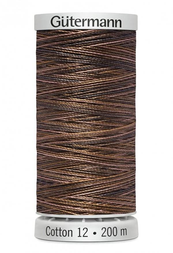 Gutermann No 12 Sulky Cotton Embroidery Thread 200m Cotton Thread Suitable For Embroidery