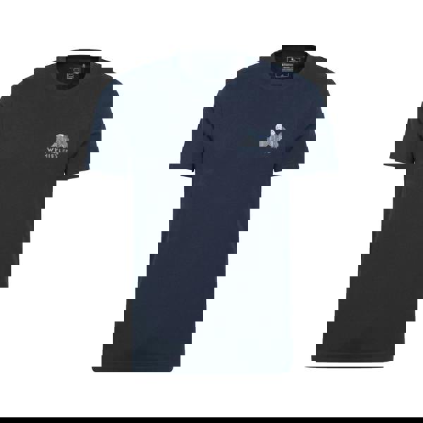 Mountain Warehouse Mens Whistler Graphic Short-Sleeved T-Shirt - Navy - 