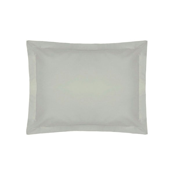 Belledorm Sateen Oxford Pillowcase - Platinum Grey