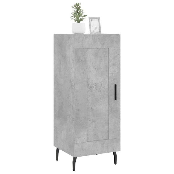 Berkfield Sideboard Concrete Grey 34.5x34x90 cm Engineered Wood