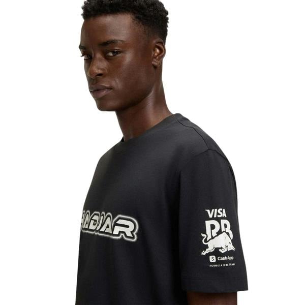 Hugo Mens Cotton Oversized T-Shirt - Black - 