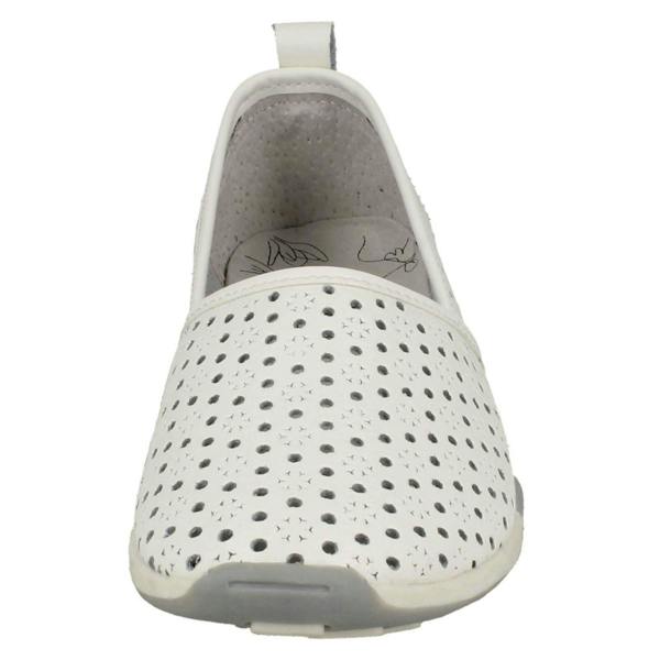 Down to Earth Ladies Down To Earth Flat Comfort Slip On Shoes