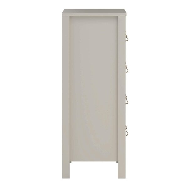Wyld Haus Wildberry Cashmere Wooden Chest 5 Drawers