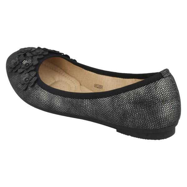 Spot On Ladies Spot On Casual Flat Ballerina Shoes