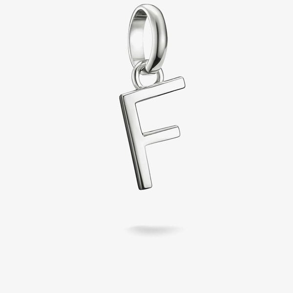 THOMAS SABO Charm Club Connect Silver Letter F Charm CC1212-001-21
