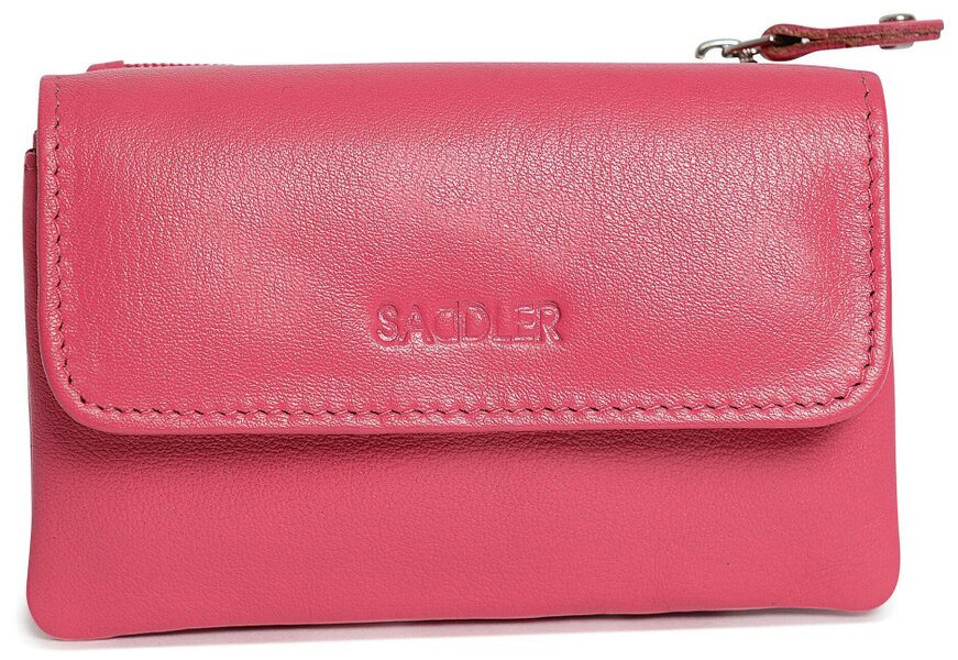 SADDLER Spacious Leather Purse "Lily" – Handmade by Saddler | RFID Protected & Gift Boxed | Triple Gusset Design for Cards, Coins & Keys