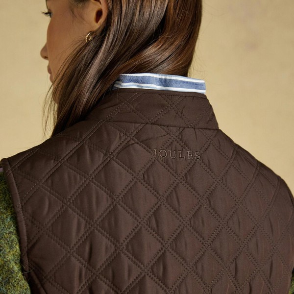 Joules MINX Gilet   in  Brown