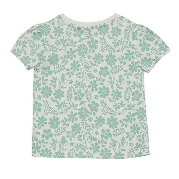 Mini Cuddles Baby Girls 3pk Floral Printed Tops, Multicolour