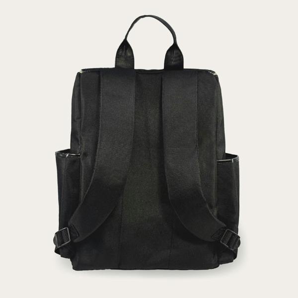 My Babiie Backpack Changing Bag - Black Quilted