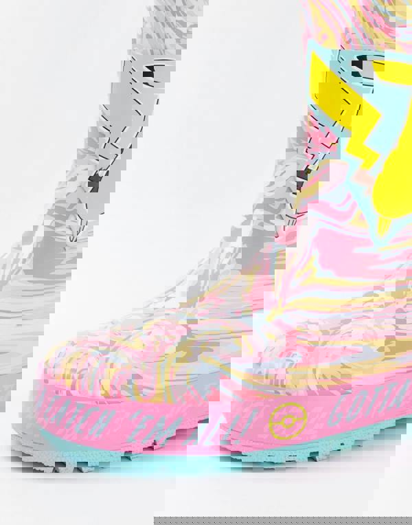 Pokemon Girls Multicoloured Multi Character Wellington Boots without Handles
