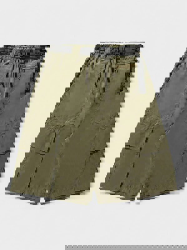 Off-White Industrial Belt Cargo Shorts Green - Mens