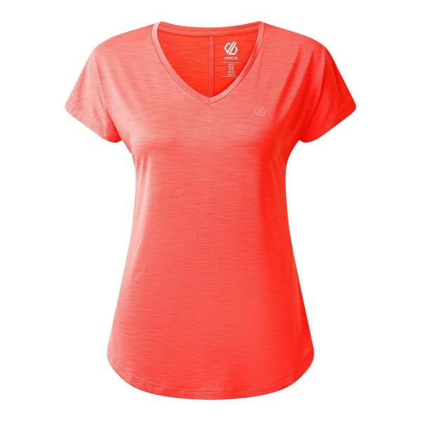 Dare 2B Womens/Ladies Vigilant Active T-Shirt - Peach Bloom - 