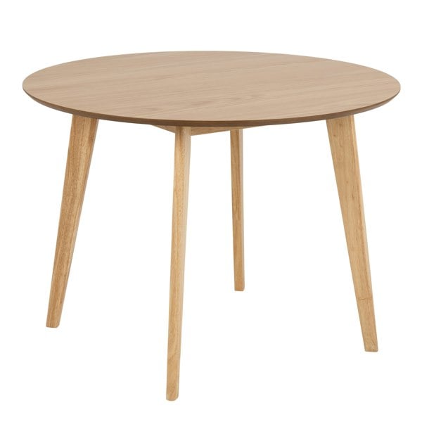 Furniture To Go Roxby Round Dining Table in Oak 105x76cm