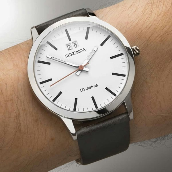 Sekonda Nordic Modern White Dial Watch 1939