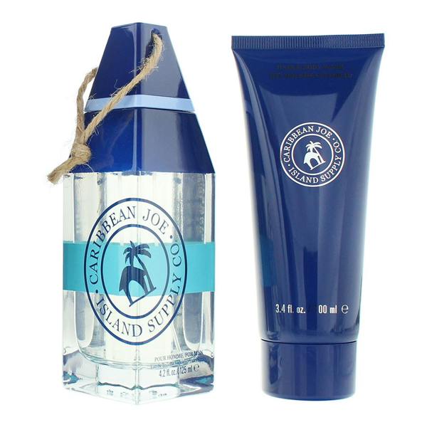 Caribbean Joe Turquoise Waters Eau de Toilette 125ml + Body Wash 100ml