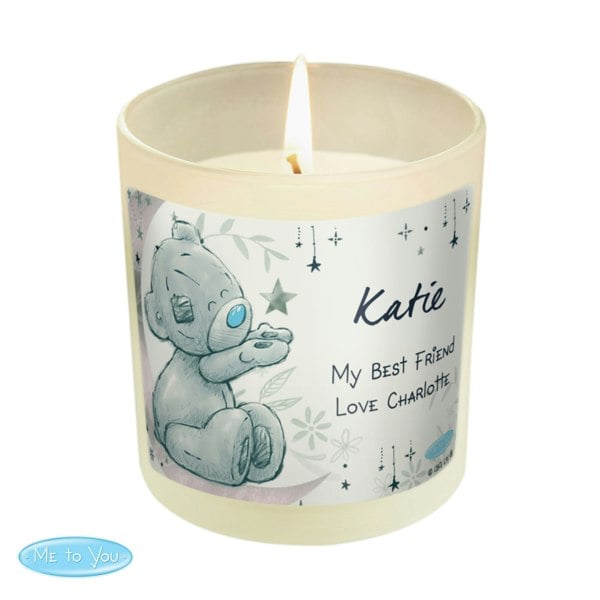 Personalised Memento Company Personalised Moon & Stars Me To You Scented Jar Candle