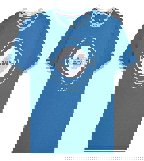 Lambretta Mens Target Ringer Casual Retro SKA Ringer Logo T-Shirt