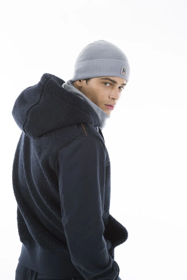 Parajumpers Basic Sycamore Merino Wool Hat - Shark Grey 