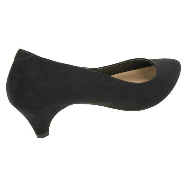 Anne Michelle Ladies Anne Michelle Mid Heel Pointed Toe Court Shoes