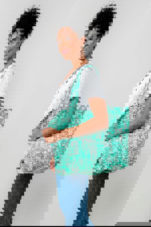 Lily & Me Linen Tote  Bag Birch