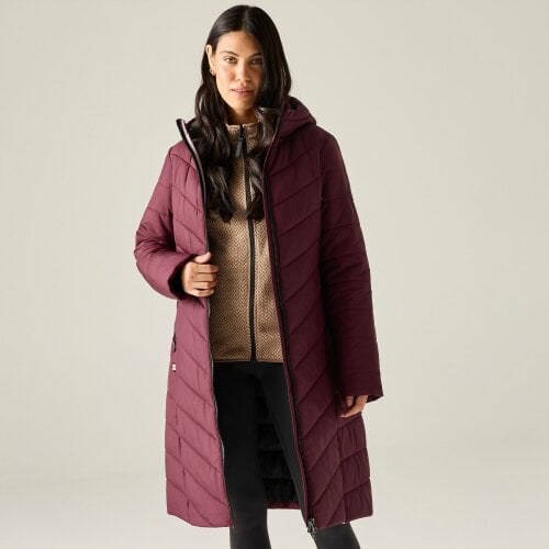 Regatta Womens Adela Padded Jacket - Burgundy