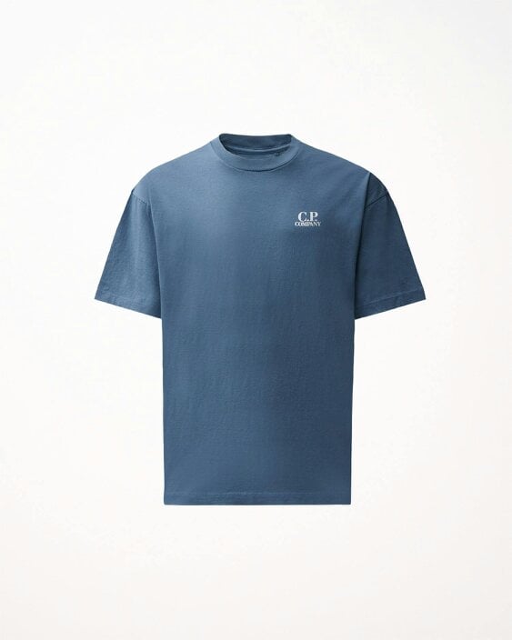 C.P. Company 30/1 Jersey British Sailor Mens T-Shirt - Orion Blue 871