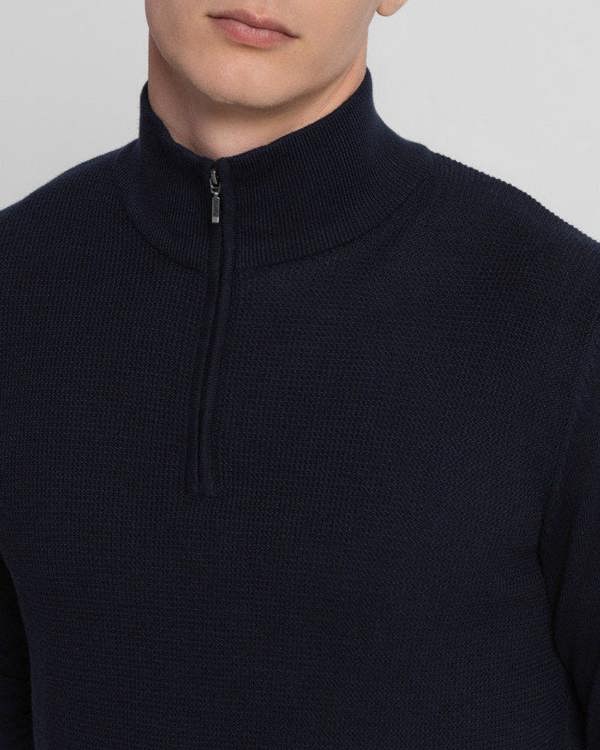Steel & Jelly Knitted 1/4 Zip Jumper