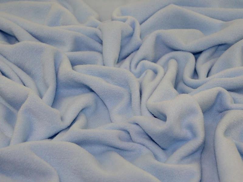 Minerva Core Range Minerva Polar Fleece Fabric - Plain Design Dressmaking Fabric, 150 cm / 60" Wide - per metre