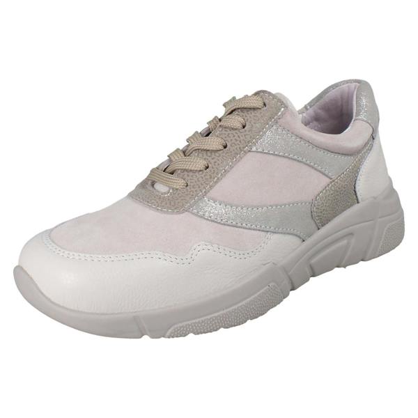 DB Shoes Ladies DB Wide Fit Trainers - Watercress