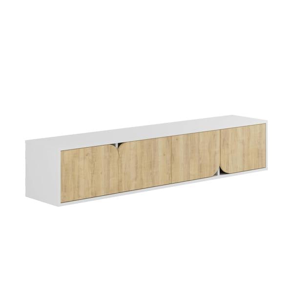 Decortie Spark Modern TV Unit Multimedia Centre with Storage Cabinet 180cm Width