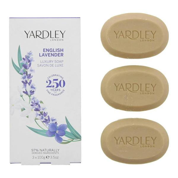 Yardley English Lavender Luxury Soap 3 x 100g