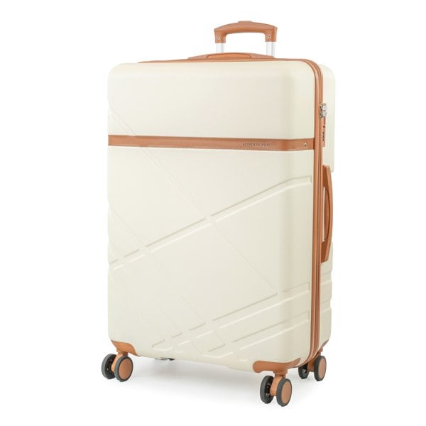 London Fog The Elegant Eton Hardshell Wheeled Matching Luggage Suitcase TSA Locks