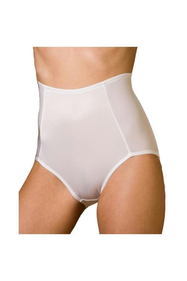 Womens Two Pack Full Support Shapewear Briefs White