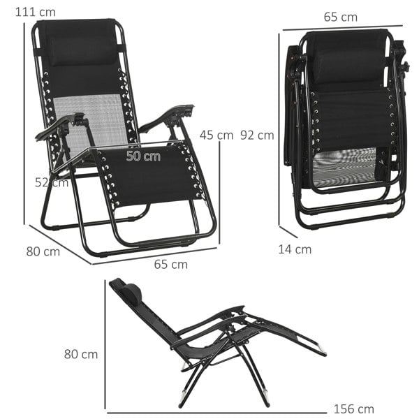 Outdoor Lounge Chair Set