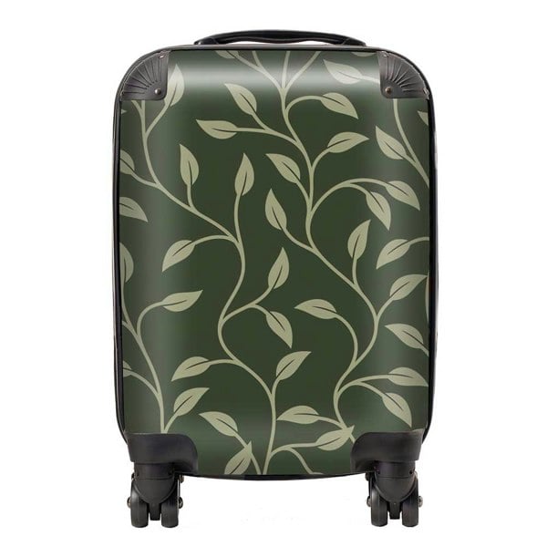 Warren Reed Green Shrub With Leaves Suitcase