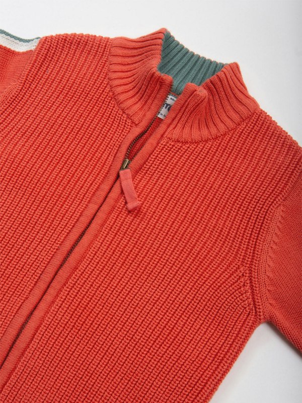 Kite Boys Organic Chunky Knit Zippy