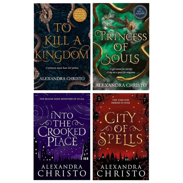 Into the Crooked Place & Hundred Kingdoms 4 Book Set Into The Crooked Place, City of Spells & more