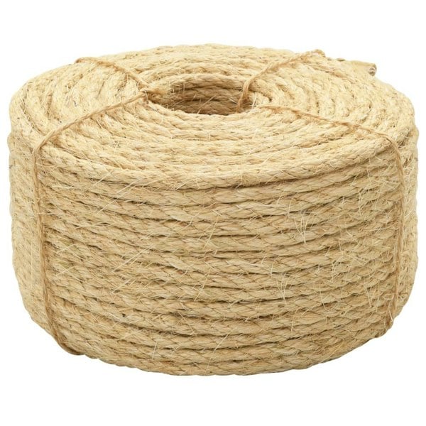 Berkfield Rope 100% Sisal 10 mm 250 m