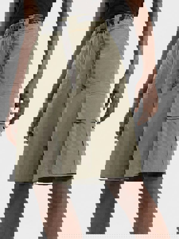 Off-White Industrial Belt Cargo Shorts Green - Mens