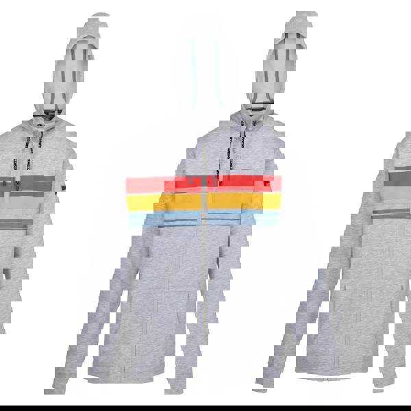 Regatta Mens Shorebay II Full Zip Hoodie - Silver Grey Marl