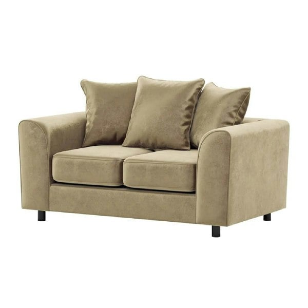 Furnishings For Less Brooklyn Full Foam Plush Velvet 2 seater